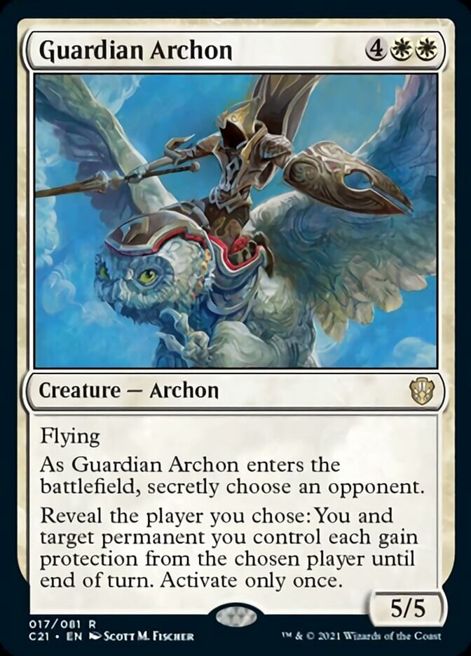 Guardian Archon [Commander 2021] | Pegasus Games WI