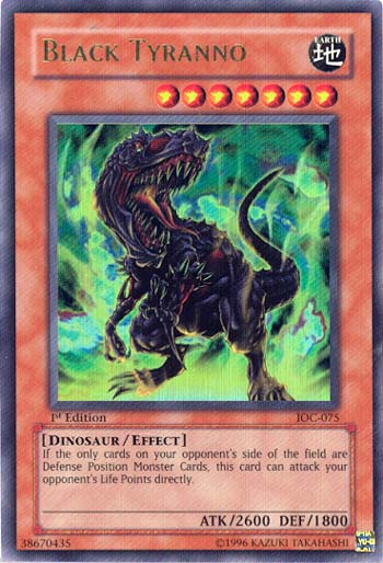 Black Tyranno [IOC-075] Ultra Rare | Pegasus Games WI