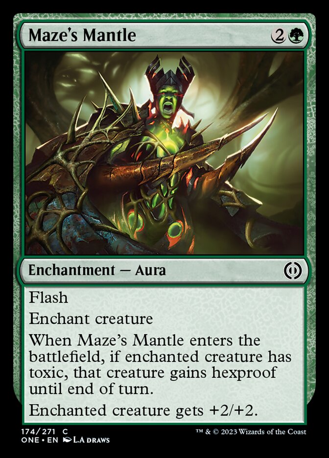 Maze's Mantle [Phyrexia: All Will Be One] | Pegasus Games WI