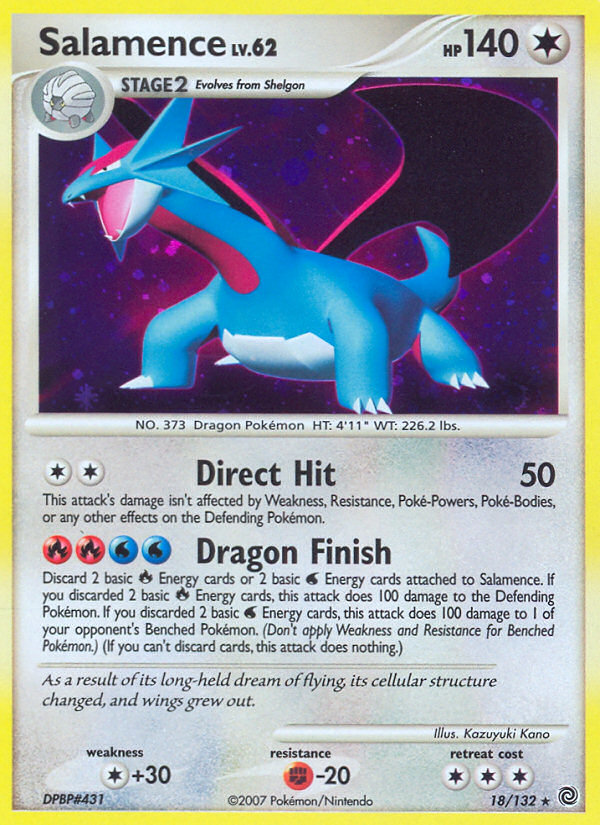 Salamence (18/132) [Diamond & Pearl: Secret Wonders] | Pegasus Games WI