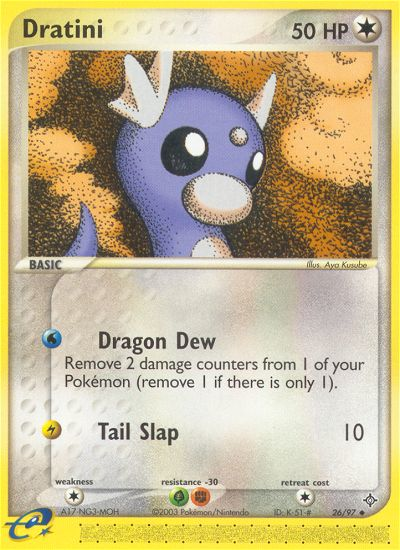 Dratini (26/97) [EX: Dragon] | Pegasus Games WI