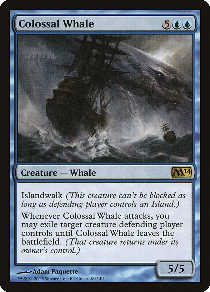 Colossal Whale [Magic 2014] | Pegasus Games WI