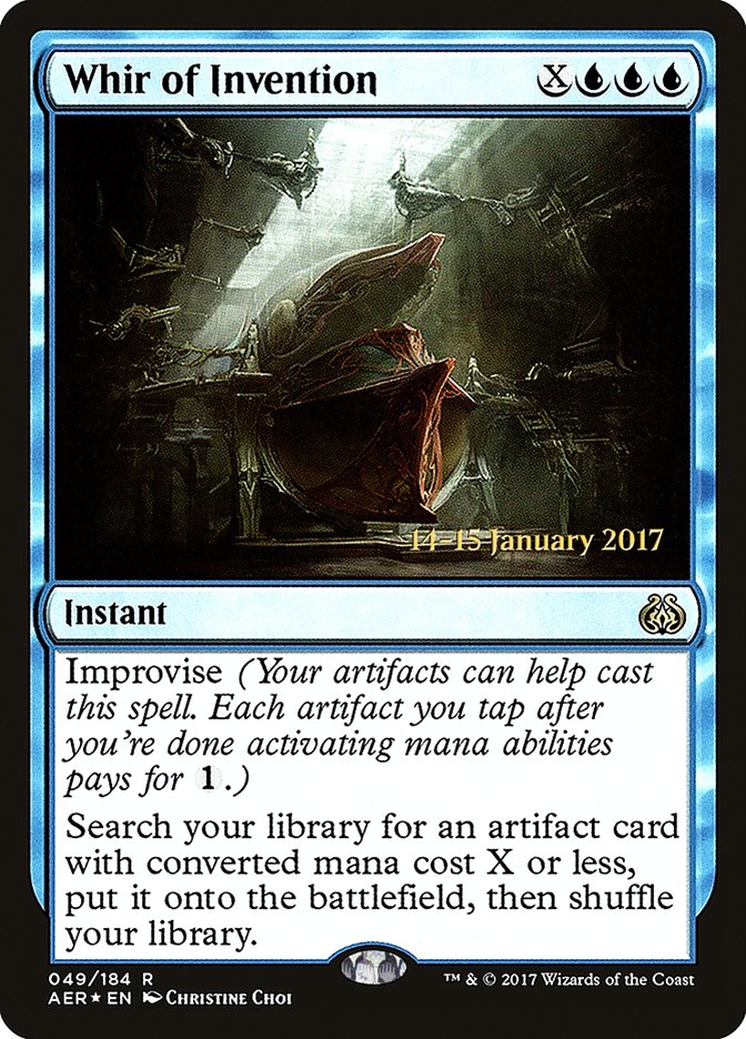 Whir of Invention [Aether Revolt Prerelease Promos] | Pegasus Games WI