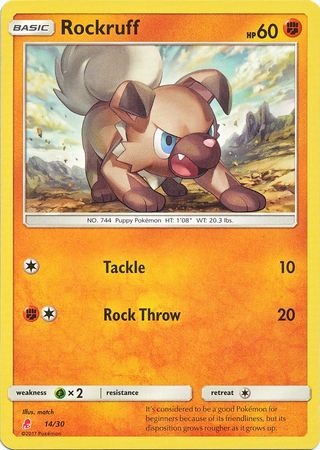 Rockruff (14/30) [Sun & Moon: Trainer Kit - Lycanroc] | Pegasus Games WI