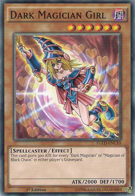 Dark Magician Girl (C) [YGLD-ENC10] Common | Pegasus Games WI