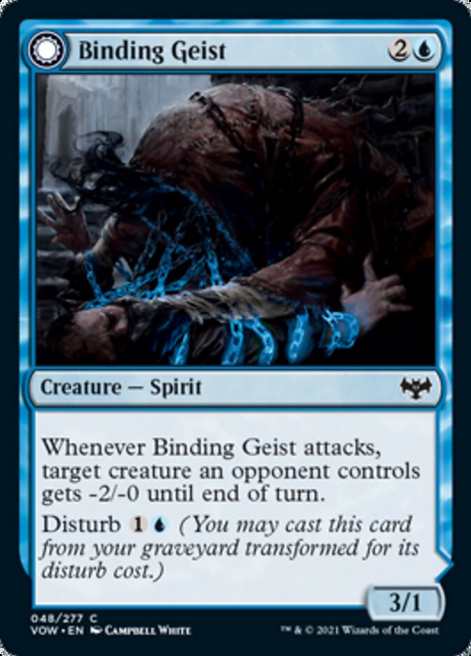 Binding Geist // Spectral Binding [Innistrad: Crimson Vow] | Pegasus Games WI