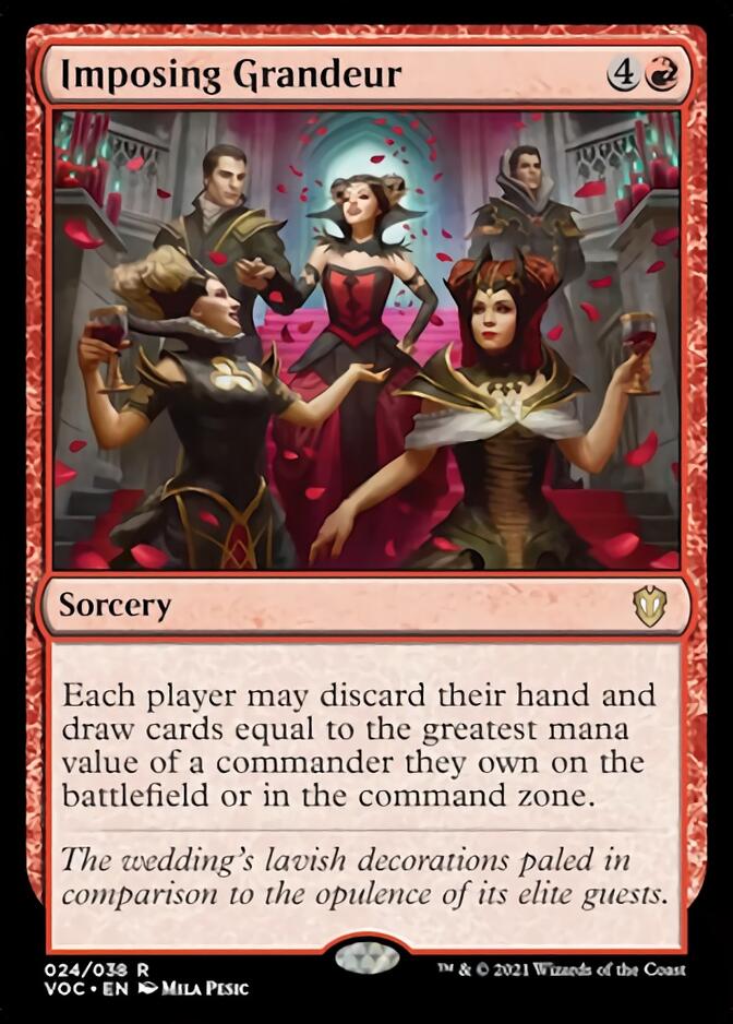 Imposing Grandeur [Innistrad: Crimson Vow Commander] | Pegasus Games WI