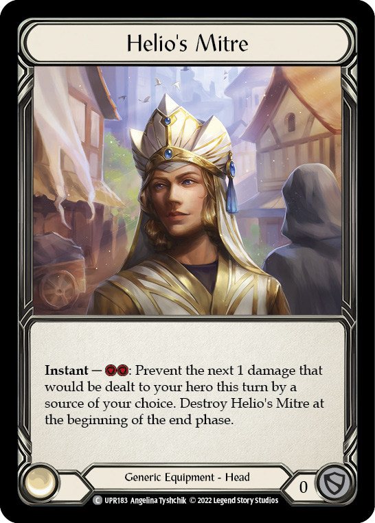 Helio's Mitre [UPR183] (Uprising)  Cold Foil | Pegasus Games WI