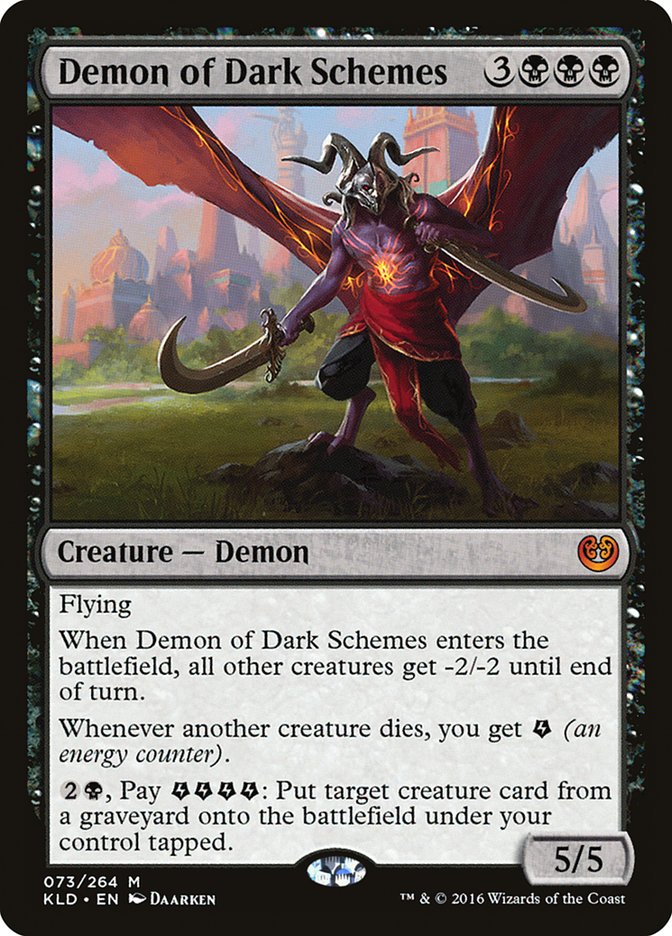 Demon of Dark Schemes [Kaladesh] | Pegasus Games WI