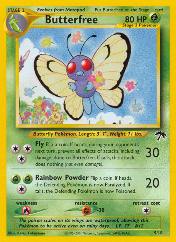 Butterfree (9/18) [Southern Islands] | Pegasus Games WI