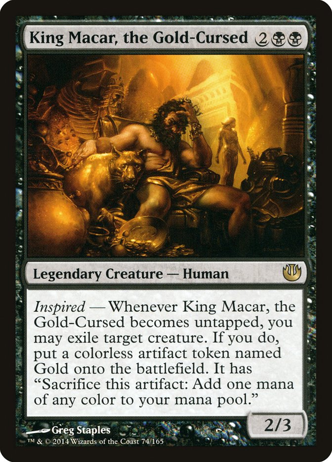 King Macar, the Gold-Cursed [Journey into Nyx] | Pegasus Games WI