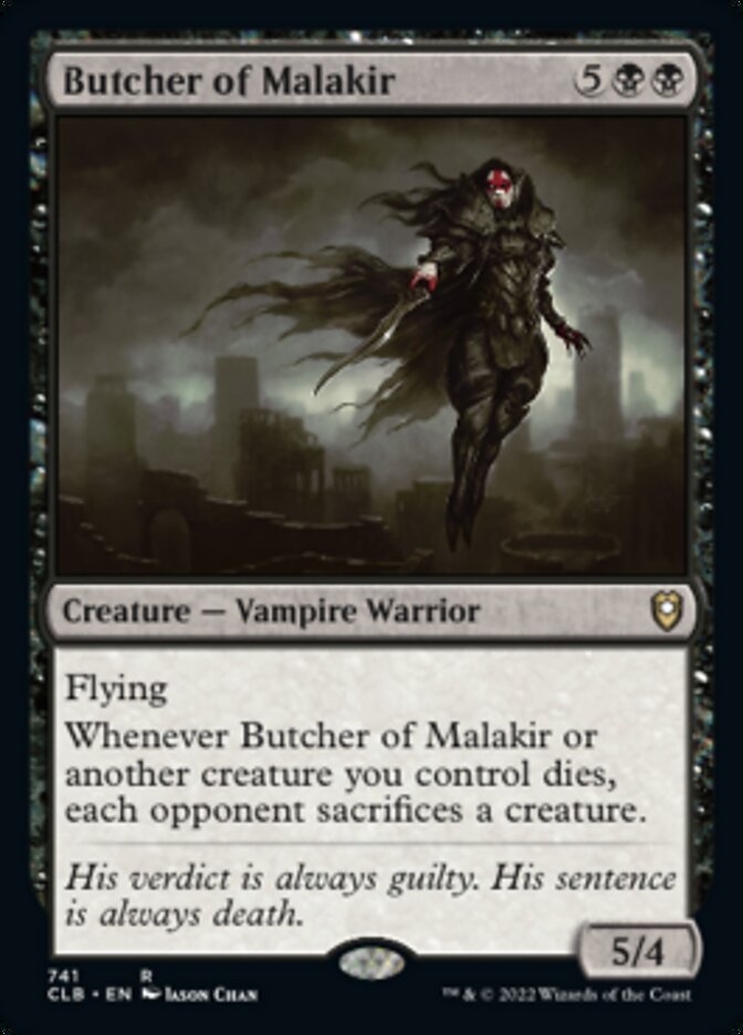 Butcher of Malakir [Commander Legends: Battle for Baldur's Gate] | Pegasus Games WI