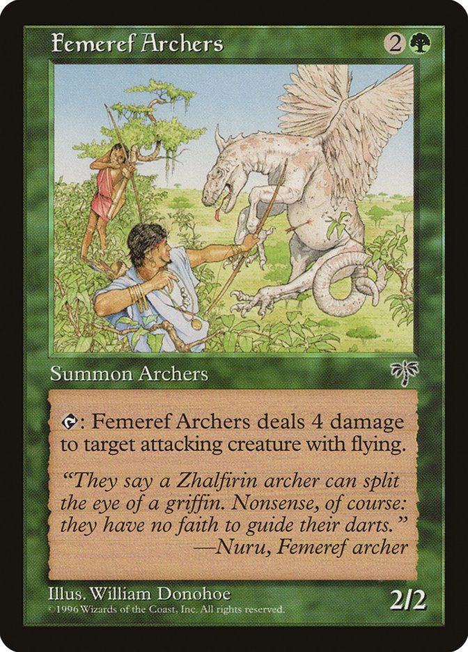 Femeref Archers [Mirage] | Pegasus Games WI