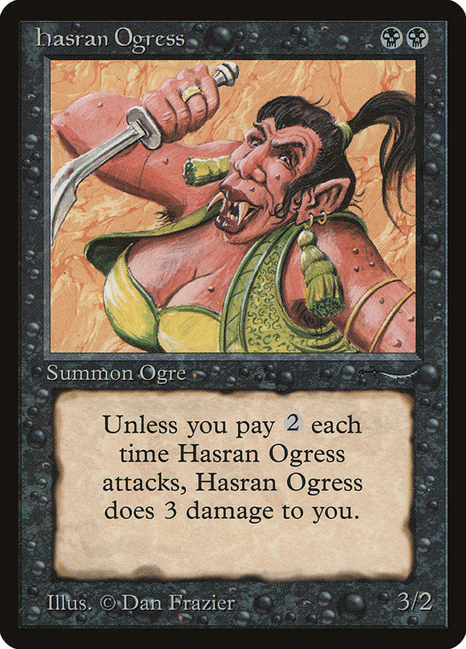 Hasran Ogress (Light Mana Cost) [Arabian Nights] | Pegasus Games WI