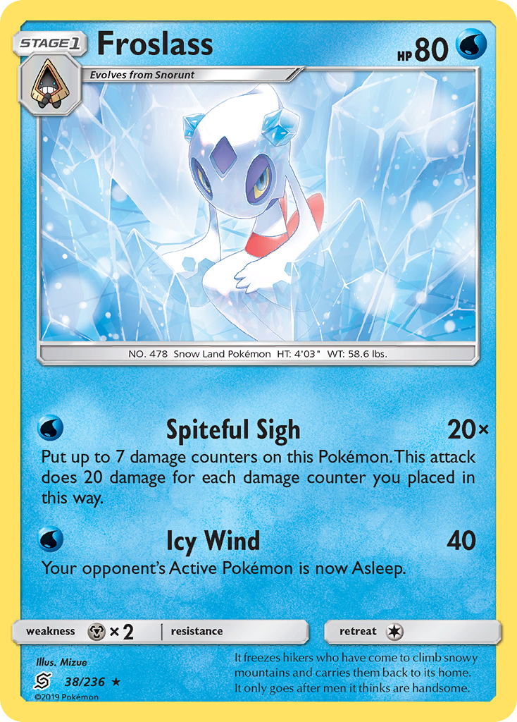 Froslass (38/236) [Sun & Moon: Unified Minds] | Pegasus Games WI