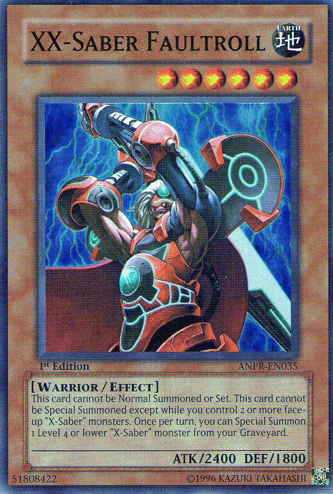XX-Saber Faultroll [ANPR-EN035] Super Rare | Pegasus Games WI