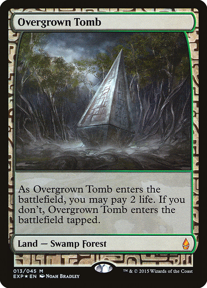 Overgrown Tomb [Zendikar Expeditions] | Pegasus Games WI