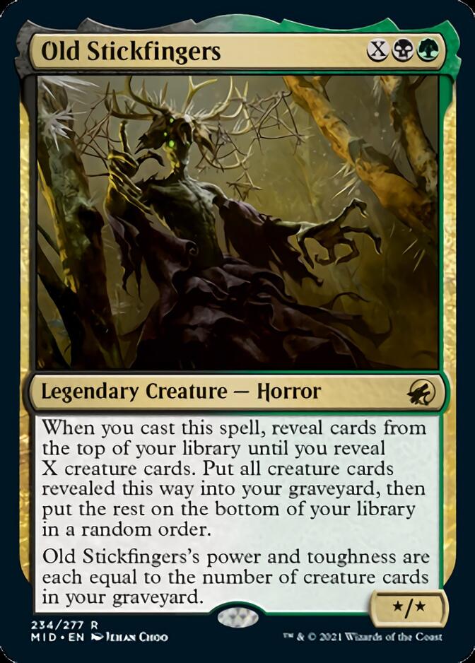 Old Stickfingers [Innistrad: Midnight Hunt] | Pegasus Games WI