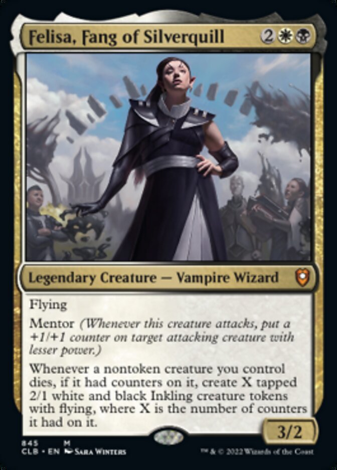 Felisa, Fang of Silverquill [Commander Legends: Battle for Baldur's Gate] | Pegasus Games WI