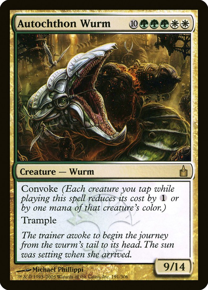 Autochthon Wurm [Ravnica: City of Guilds] | Pegasus Games WI