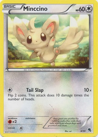 Minccino (4/30) [Black & White: Trainer Kit - Zoroark] | Pegasus Games WI