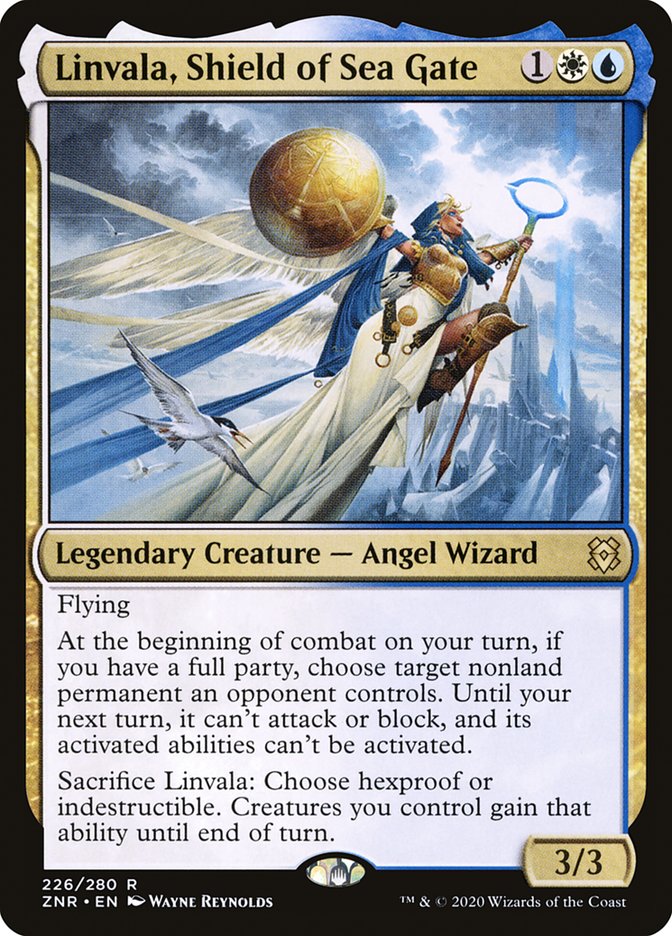 Linvala, Shield of Sea Gate [Zendikar Rising] | Pegasus Games WI