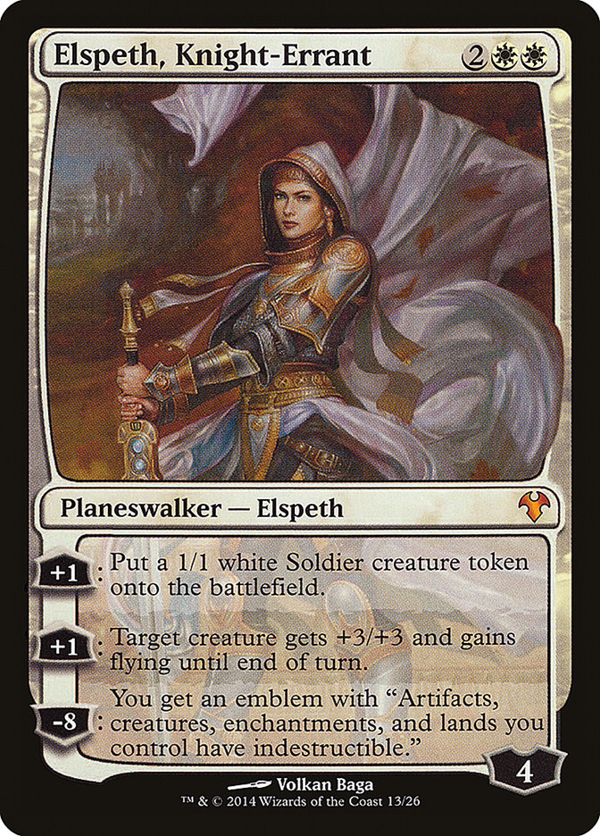 Elspeth, Knight-Errant [Modern Event Deck 2014] | Pegasus Games WI