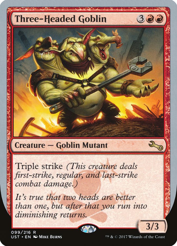 Three-Headed Goblin [Unstable] | Pegasus Games WI