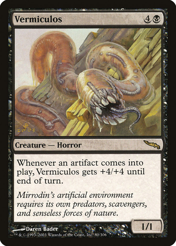 Vermiculos [Mirrodin] | Pegasus Games WI