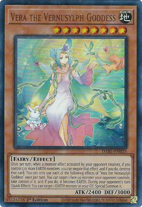 Vera the Vernusylph Goddess [DABL-EN025] Ultra Rare | Pegasus Games WI