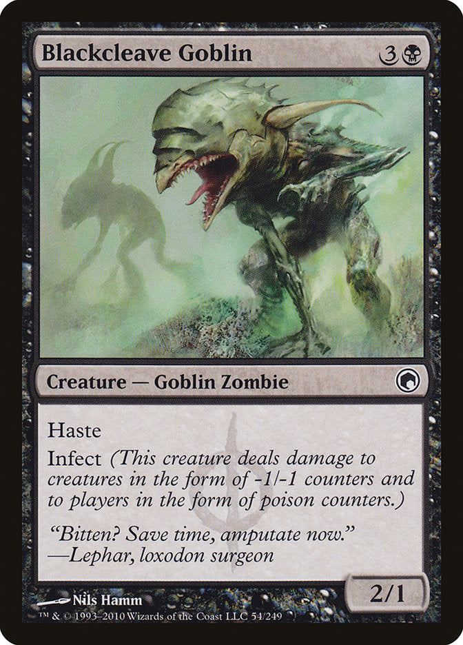 Blackcleave Goblin [Scars of Mirrodin] | Pegasus Games WI