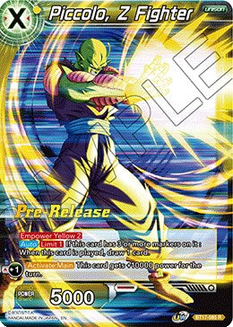 Piccolo, Z Fighter (BT17-085) [Ultimate Squad Prerelease Promos] | Pegasus Games WI