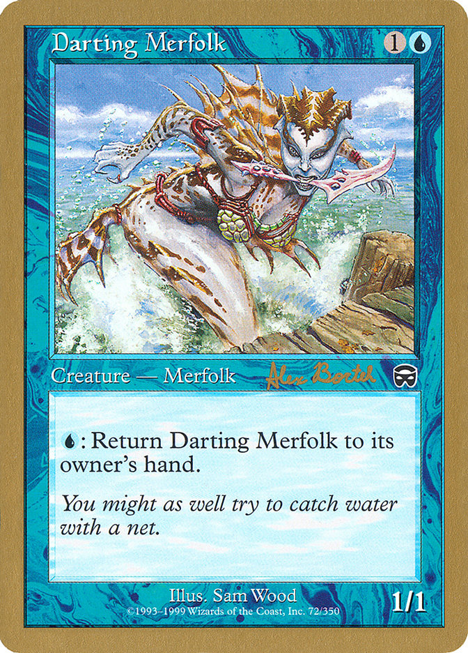 Darting Merfolk (Alex Borteh) [World Championship Decks 2001] | Pegasus Games WI