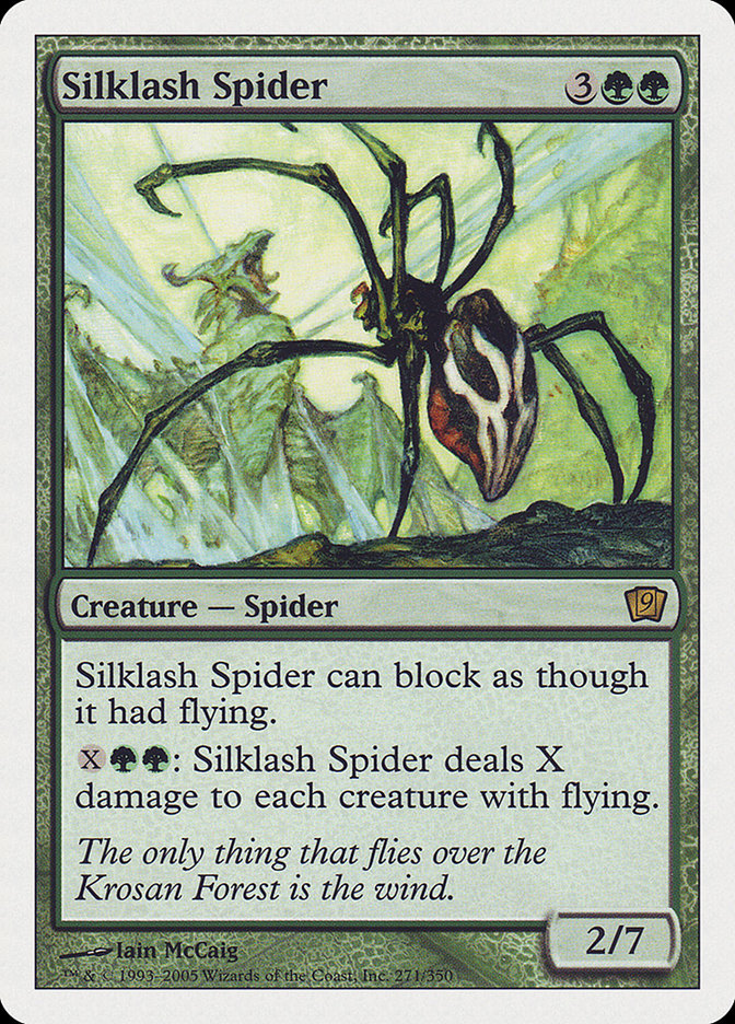 Silklash Spider [Ninth Edition] | Pegasus Games WI