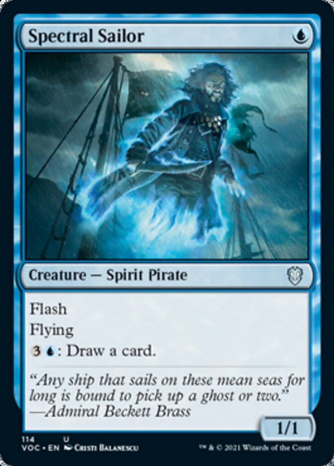 Spectral Sailor [Innistrad: Crimson Vow Commander] | Pegasus Games WI