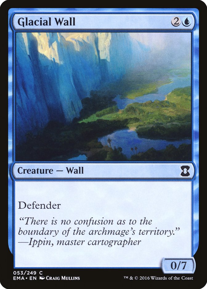 Glacial Wall [Eternal Masters] | Pegasus Games WI