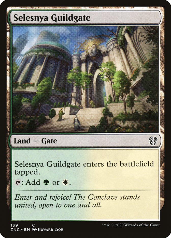 Selesnya Guildgate [Zendikar Rising Commander] | Pegasus Games WI