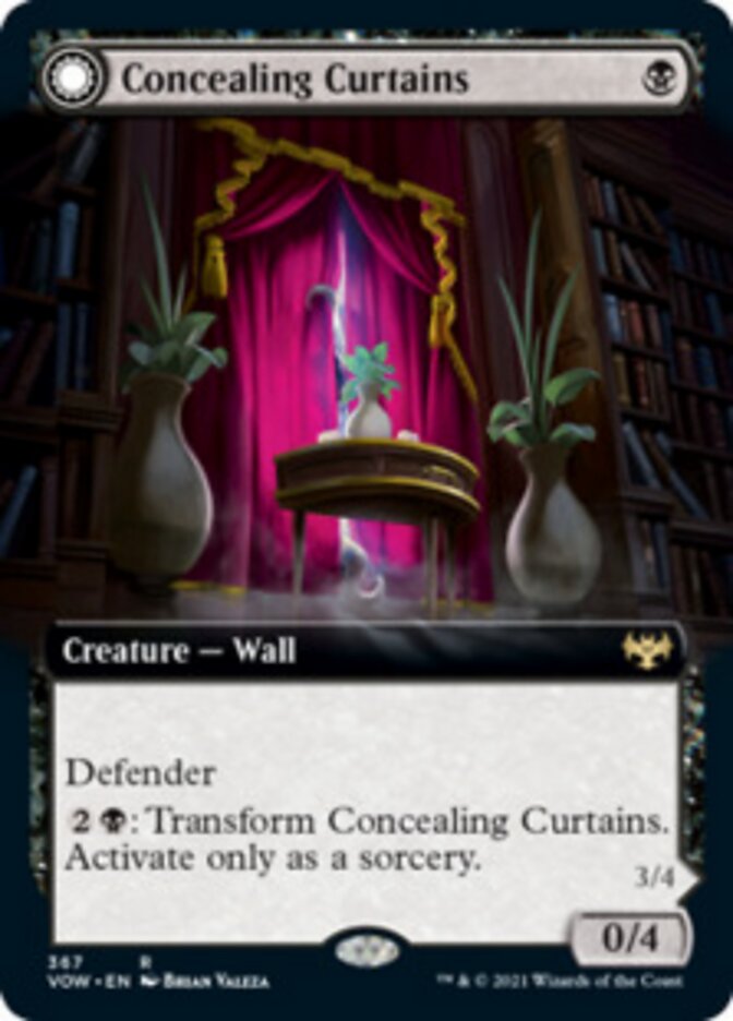 Concealing Curtains // Revealing Eye (Extended Art) [Innistrad: Crimson Vow] | Pegasus Games WI