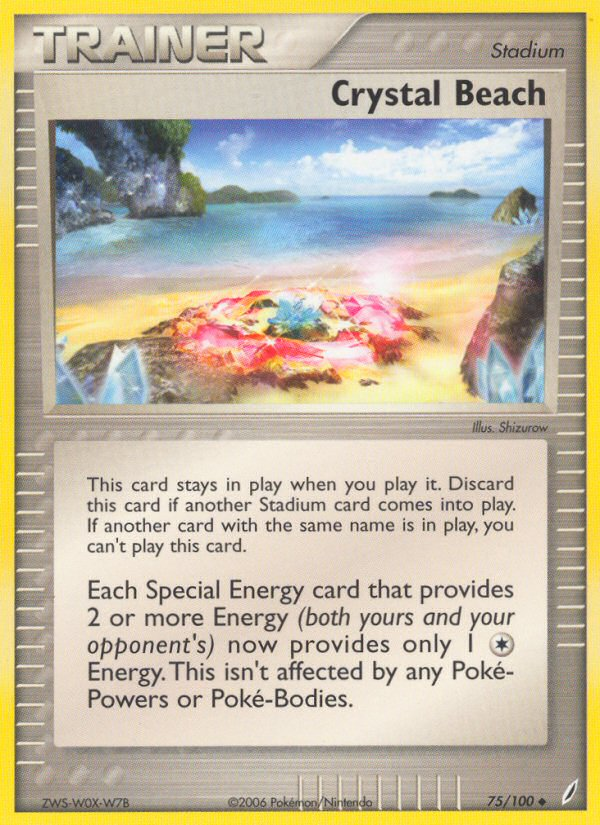 Crystal Beach (75/100) [EX: Crystal Guardians] | Pegasus Games WI
