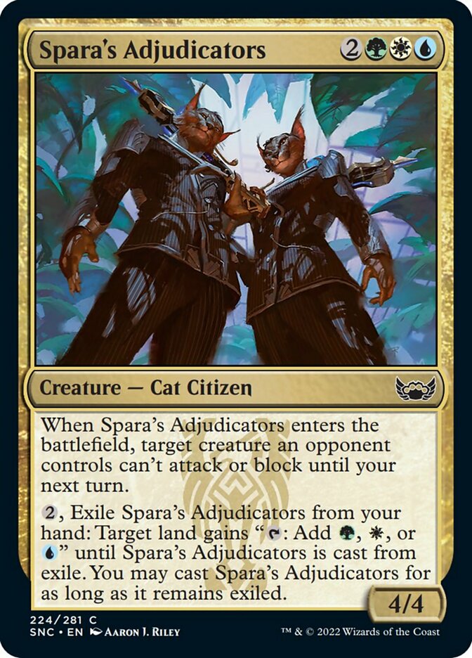 Spara's Adjudicators [Streets of New Capenna] | Pegasus Games WI