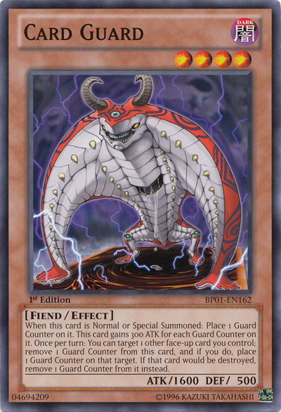 Card Guard [BP01-EN162] Common | Pegasus Games WI