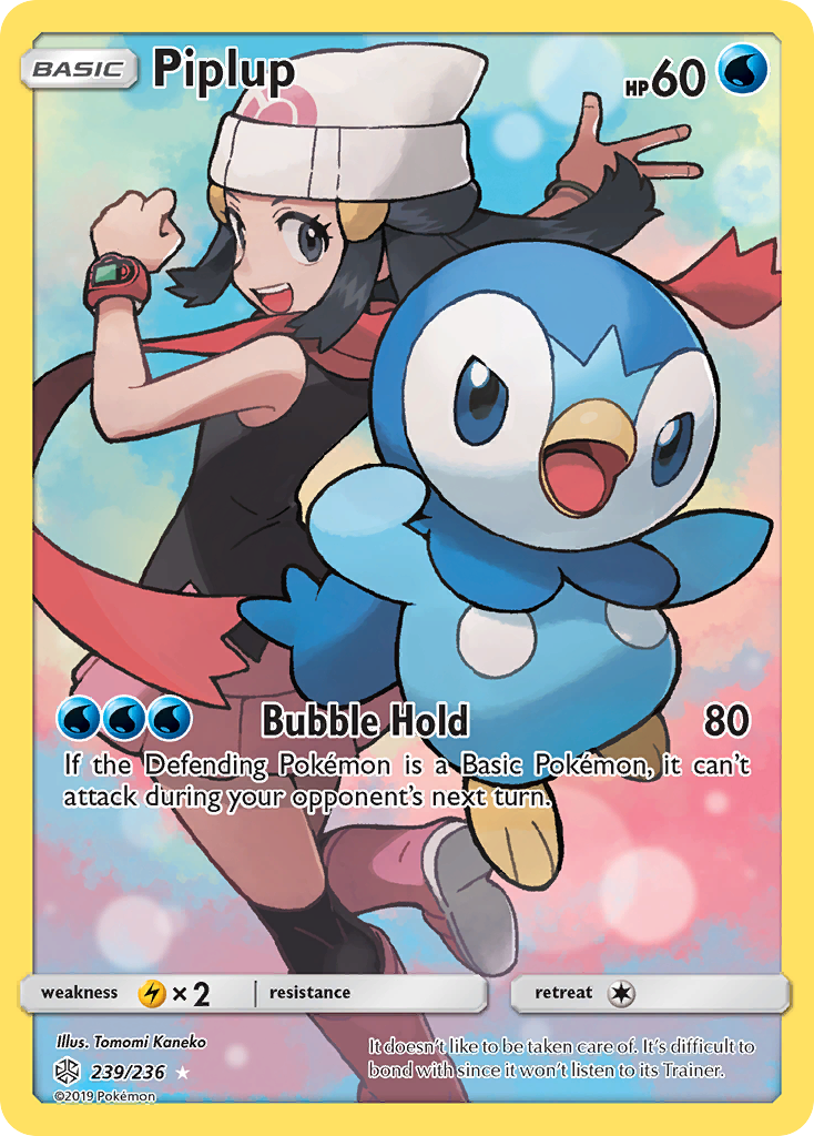 Piplup (239/236) [Sun & Moon: Cosmic Eclipse] | Pegasus Games WI