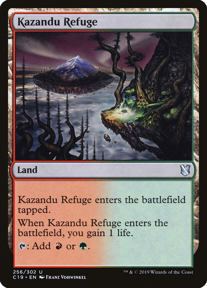 Kazandu Refuge [Commander 2019] | Pegasus Games WI