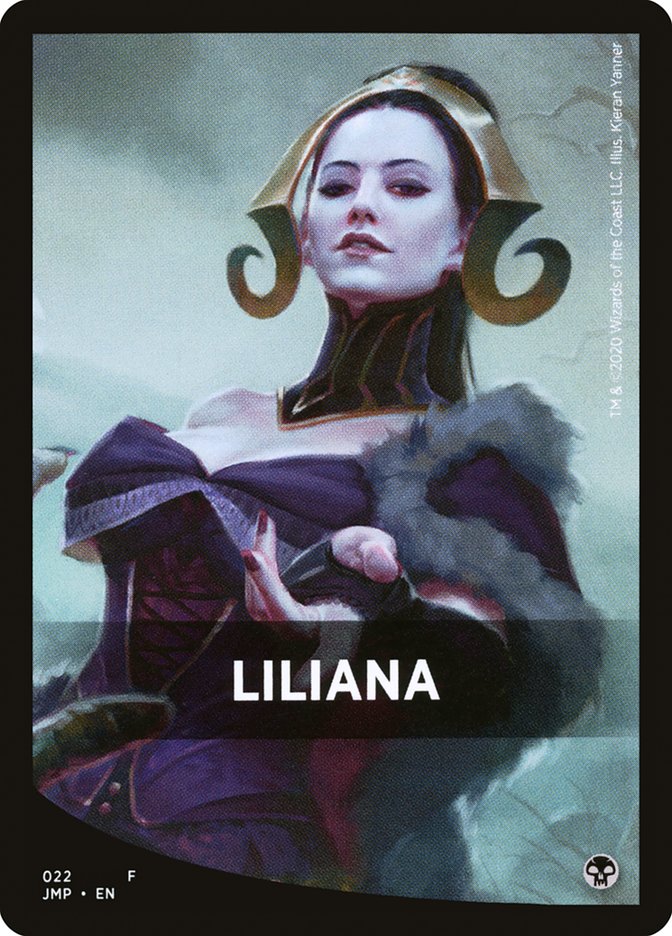 Liliana Theme Card [Jumpstart Front Cards] | Pegasus Games WI