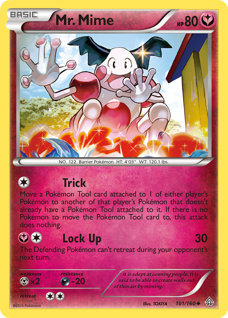 Mr. Mime (101/160) [XY: Primal Clash] | Pegasus Games WI