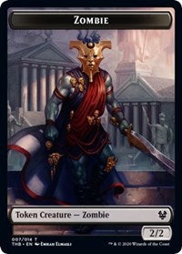 Zombie // Satyr Double-Sided Token [Theros Beyond Death Tokens] | Pegasus Games WI