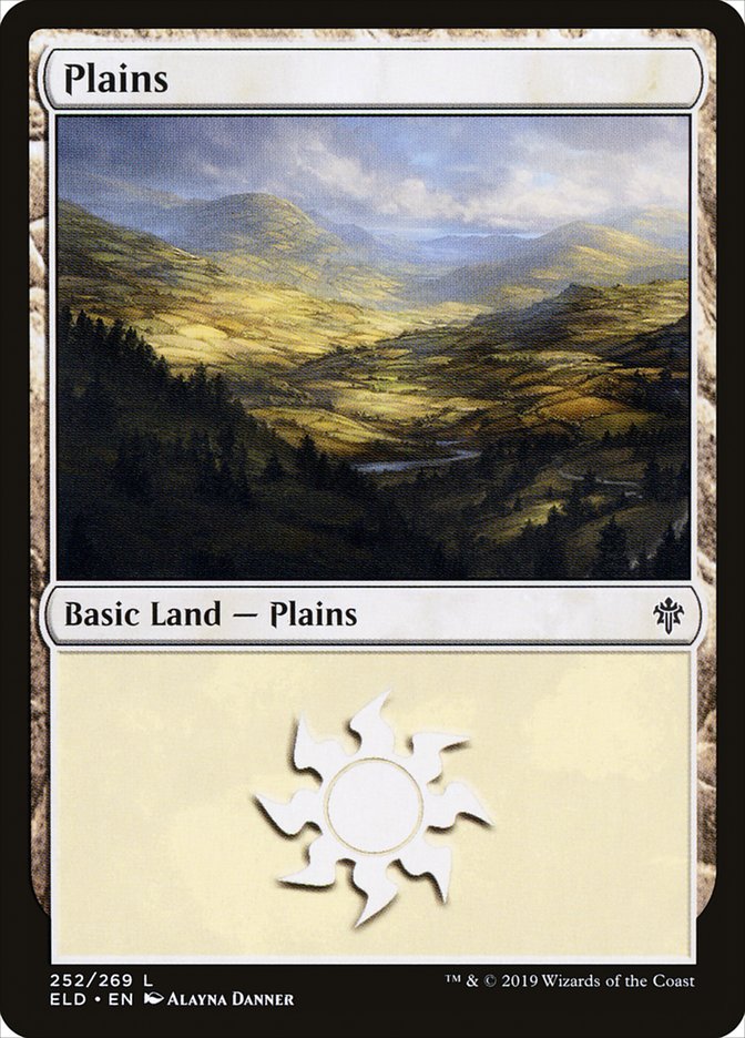 Plains (252) [Throne of Eldraine] | Pegasus Games WI