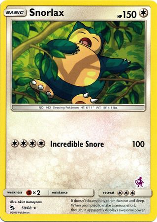 Snorlax (50/68) (Mewtwo Deck) [Battle Academy 2020] | Pegasus Games WI