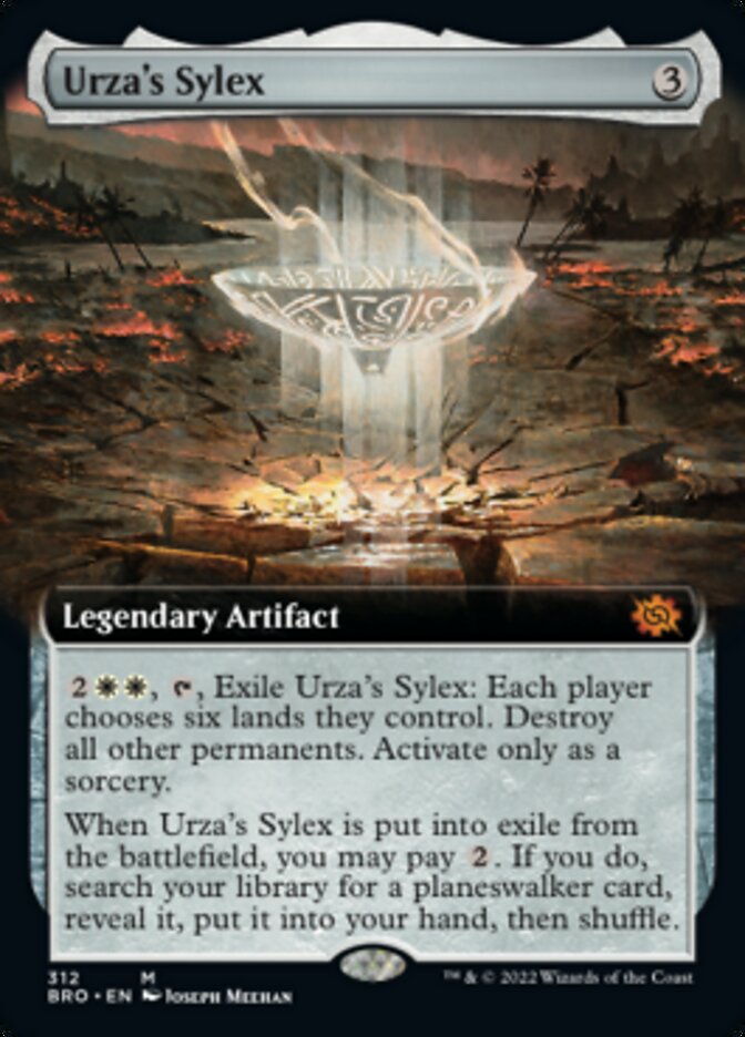 Urza's Sylex (Extended Art) [The Brothers' War] | Pegasus Games WI