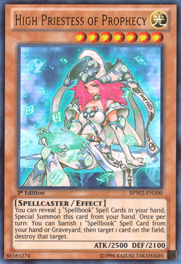 High Priestess of Prophecy [BPW2-EN100] Ultra Rare | Pegasus Games WI
